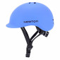 CASQUE VELO ADULTE NEWTON CITY URBAN BLEU MAT IN-MOLD AVEC VISIERE ET LOCK TAILLE 55-58 (VENDU EN BOITE) ECLAIRAGE INTEGRE SUR MOLETTE REGLAGE 3700948285732