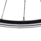 ROUE VTC PATIN BLOCAGE 700 x 35 - 28" M260 ARRIERE NOIR RENFORCE MOYEU SHIMANO DEORE NOIR CASSETTE 9/10V SPECIAL LOUEUR (JANTE DOUBLE PAROI AVEC OEILLETS) JANTE 19C 32 RAYONS NOIRS - RESISTE 140KGS 3660429073473