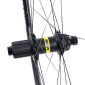 ROUE ROUTE DISQUE 700 MAVIC KSYRIUM 30 ARRIERE CASSETTE SHIMANO 11/10V CENTERLOCK TUBELESS READY AXE TRAVERSANT 12/142 NOIR JANTE 622-19 3701380914419