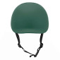 CASQUE VELO ADULTE NEWTON CITY URBAN VERT MAT IN-MOLD AVEC VISIERE ET LOCK TAILLE 55-58 (VENDU EN BOITE) ECLAIRAGE INTEGRE SUR MOLETTE REGLAGE 3700948285855