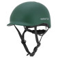 CASQUE VELO ADULTE NEWTON CITY URBAN VERT MAT IN-MOLD AVEC VISIERE ET LOCK TAILLE 55-58 (VENDU EN BOITE) ECLAIRAGE INTEGRE SUR MOLETTE REGLAGE 3700948285855