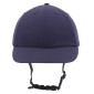 CASQUE VELO/TROTTINETTE ADULTE URBAIN/CITY CP01 AVEC CASQUETTE TEXTILE BLEU TAILLE M/L REGLAGE MOLETTE - SELECTION P2R- 8435764421891