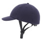 CASQUE VELO/TROTTINETTE ADULTE URBAIN/CITY CP01 AVEC CASQUETTE TEXTILE BLEU TAILLE M/L REGLAGE MOLETTE - SELECTION P2R- 8435764421891