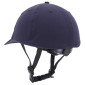 CASQUE VELO/TROTTINETTE ADULTE URBAIN/CITY CP01 AVEC CASQUETTE TEXTILE BLEU TAILLE M/L REGLAGE MOLETTE - SELECTION P2R- 8435764421891