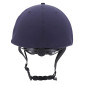 CASQUE VELO/TROTTINETTE ADULTE URBAIN/CITY CP01 AVEC CASQUETTE TEXTILE BLEU TAILLE M/L REGLAGE MOLETTE - SELECTION P2R- 8435764421891