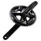 PEDALIER ROUTE SHIMANO 12V. 105 R7100 NOIR 172.5mm 50-34 (MONTAGE ATELIER) 0192790172545