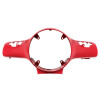 COUVRE GUIDON AVANT ORIGINE PIAGGIO 125-250-300 VESPA GTS 2016< ROUGE 894 -1B001185000R7-