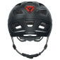 CASQUE VELO ADULTE ABUS URBAIN HYBAN 2.0 VELOURS NOIR ECLAIRAGE INTEGRE TAILLE L (56-61cm) REGLAGE MOLETTE 4003318869006