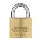 CADENAS A CLE ABUS SERIE 55/30 LAITON (29x44 - Diam 5mm - ANSE 13mm) 4003318028540