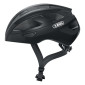 CASQUE VELO ADULTE ABUS ROUTE MACATOR VELOURS NOIR TAILLE L (58-62cm) REGLAGE MOLETTE 4003318872136