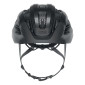 CASQUE VELO ADULTE ABUS ROUTE MACATOR VELOURS NOIR TAILLE L (58-62cm) REGLAGE MOLETTE 4003318872136