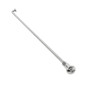 RAYON INOX ARGENT 2,6mm L200mm TETE COUDEE SAPIM AVEC ECROUS (VENDU A L'UNITE) 3700948301784