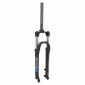 FOURCHE VTT 27.5 " SUNTOUR XCE28 NOIR 100mm POUR FREIN A DISQUE PIVOT LISSE L255mm 1"1/8-28 EXTERIEUR - ROUE BLOCAGE RAPIDE