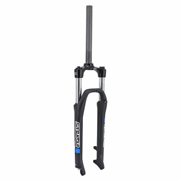 FOURCHE VTT 27.5 " SUNTOUR XCE28 NOIR 100mm POUR FREIN A DISQUE PIVOT LISSE L255mm 1"1/8-28 EXTERIEUR - ROUE BLOCAGE RAPIDE