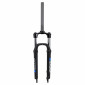 FOURCHE VTT 27.5 " SUNTOUR XCE28 NOIR 100mm POUR FREIN A DISQUE PIVOT LISSE L255mm 1"1/8-28 EXTERIEUR - ROUE BLOCAGE RAPIDE