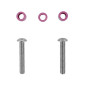 ARTEK CLUTCH ROD STOP 50 GEARBOX FOR MINARELLI 50 AM6/BETA 50 RR/RIEJU 50 MRT/SHERCO 50 SM-R, SE-R ALU CNC PINK 3700948292471