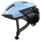 CASQUE VELO ADULTE ABUS PURL-Y ACE BLEU GLACIER ECLAIRAGE INTEGRE TAILLE L (54-58cm) REGLAGE MOLETTE 4003318979248