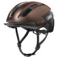 CASQUE VELO ADULTE ABUS PURL-Y ACE MARRON ECLAIRAGE INTEGRE TAILLE M (54-58cm) REGLAGE MOLETTE 4003318979156