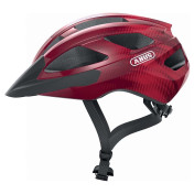 CASQUE VELO ADULTE ABUS ROUTE MACATOR ROUGE BORDEAUX TAILLE L (58-62cm) REGLAGE MOLETTE 4003318872389