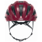 CASQUE VELO ADULTE ABUS ROUTE MACATOR ROUGE BORDEAUX TAILLE L (52-58cM) REGLAGE MOLETTE 4003318872389