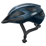 CASQUE VELO ADULTE ABUS ROUTE MACATOR BLEU NUIT TAILLE S (51-55cm) REGLAGE MOLETTE 4003318673252