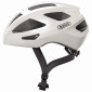 CASQUE VELO ADULTE ABUS ROUTE MACATOR PERLE WHITE TAILLE S (51-55cm) REGLAGE MOLETTE 4003318673313