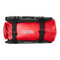 SACOCHE DE CINTRE/GUIDON VELO ZEFAL Z ADVENTURE F5 ROUGE ETANCHE FIXATION AUTO-AGRIPPANTES / CLIPS (L 150 x L 380 x h 150mm - 5LITRES) CHARGE MAXI 4kgs 3420586603001