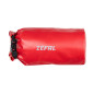 SACOCHE DE CINTRE/GUIDON VELO ZEFAL Z ADVENTURE F5 ROUGE ETANCHE FIXATION AUTO-AGRIPPANTES / CLIPS (L 150 x L 380 x h 150mm - 5LITRES) CHARGE MAXI 4kgs 3420586603001