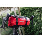 SACOCHE DE CINTRE/GUIDON VELO ZEFAL Z ADVENTURE F5 ROUGE ETANCHE FIXATION AUTO-AGRIPPANTES / CLIPS (L 150 x L 380 x h 150mm - 5LITRES) CHARGE MAXI 4kgs 3420586603001