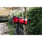 SACOCHE DE CINTRE/GUIDON VELO ZEFAL Z ADVENTURE F5 ROUGE ETANCHE FIXATION AUTO-AGRIPPANTES / CLIPS (L 150 x L 380 x h 150mm - 5LITRES) CHARGE MAXI 4kgs 3420586603001