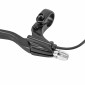 LEVIER DE FREIN VAE / E-BIKE ALU NOIR/ARGENT (LONGUEUR CABLE 300 mm) (PAIRE) 3700948293058