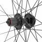 ROUE VTC 700X45 KARGO / VAE / E-BIKE ARRIERE DISQUE ET V-BRAKE NOIR DOUBLE PAROI AVEC OEILLETS MOYEU VELOX DISQUE 6 TROUS CASSETTE 11/10/9V. (RENFORCE) JANTE 25C 32 RAYONS NOIRS 3700948284759