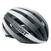 CASQUE VELO ADULTE GIST ROUTE REVOL BLANC/NOIR FEMME ET JUNIOR FULL IN-MOLD TAILLE 52-55 REGLAGE MOLETTE 8013271313221