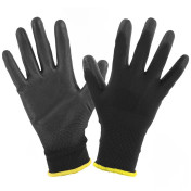 GANTS ATELIER POLYURETHANE NOIR HOMOLOGUE CE - TAILLE 7 (S) (PAIRE) 3700948289341