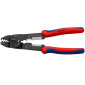 PINCE A SERTIR UNIVERSELLE PRO KNIPEX COMPACT PRECIFORCE 230mm AVEC POIGNEE ERGONOMIQUE (97 21 215) -MADE IN GERMANY- 4003773019688