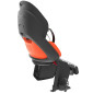 PORTE BEBE/SIEGE ENFANT ARRIERE PRODIGEE ICON A FIXER SUR CADRE NOIR COUSSIN ORANGE AVEC SERRURE (JUSQU'A 22 Kg MAX) (HOMOLOGUE CE EN 14344) 8020092012592