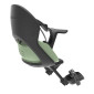 PORTE BEBE/SIEGE ENFANT AVANT PRODIGEE ICON A FIXER SUR CADRE NOIR COUSSIN VERT JADE AVEC SERRURE (JUSQU'A 15 Kg MAX) (HOMOLOGUE CE EN 14344) 8020092012530