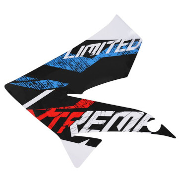 AUTOCOLLANT/STICKER/DECOR "LIMITED XTREME" ORIGINE DERBI SENDA SM 50 DRD X-TREME 2014>2017 -2H001832-