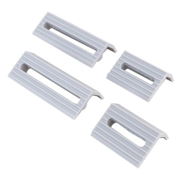 CLIPS DE PORTE BAGAGE CYCLO ADAPTABLE PEUGEOT 103, 102 GRIS -SELECTION P2R- 3700948302231