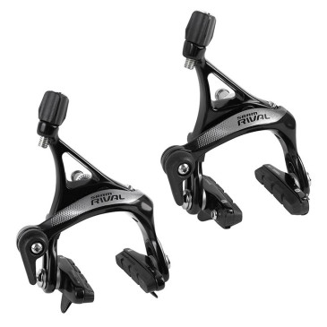 ETRIER FREIN ROUTE SRAM RIVAL 22 DUAL PIVOT ALU NOIR AVEC PORTE PATIN (PAIRE) 710845752902