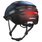 CASQUE VELO ADULTE ABUS URBAIN PURL-Y ACE BLEU NUIT ECLAIRAGE INTEGRE TAILLE L (57-61cm) REGLAGE MOLETTE (COMPATIBLE S-PEDELEC) 4003318979194