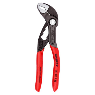 PINCE MULTI PRO KNIPEX COBRA 125mm GRIS ANTIROUILLE (87 01 125) -MADE IN GERMANY- 4003773069935