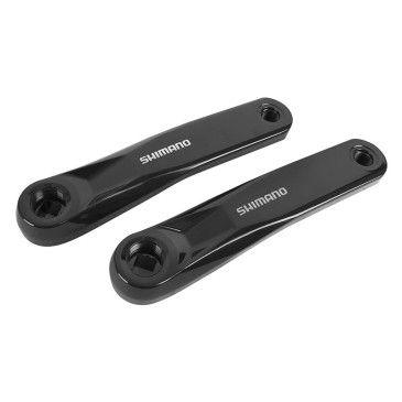 MANIVELLE DROITE + GAUCHE VAE / E-BIKE FSA CK-745 170mm NOIR JIS POUR MOTEUR SHIMANO E5000 (PAIRE) 4550170522438