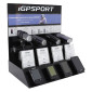 PRESENTOIR PLV IGPSPORT PETIT MODELE POUR GPS / COMPTEURS ET ECLAIRAGES 8 EMPLACEMENTS PRODUITS AU CHOIX TYPE IGS800 / IGS630S / BSC300 / BSC100S / VS1800 / VS1200 / VS800 / SR30 3700948304167