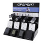 PRESENTOIR PLV IGPSPORT PETIT MODELE POUR GPS / COMPTEURS ET ECLAIRAGES 8 EMPLACEMENTS PRODUITS AU CHOIX TYPE IGS800 / IGS630S / BSC300 / BSC100S / VS1800 / VS1200 / VS800 / SR30 3700948304167