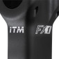 POTENCE ROUTE/VTT ITM FX1 NOIR 31,8 ANGLE 0° L90mm 4710601212196