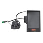 COMPTEUR / DISPLAY AVEC UNITE DE COMMANDE VAE BAFANG DP C18 CANBUS POUR MOTEUR CENTRALE NOIR AVEC BLUETOOTH (SUPPORT 22,2/25,4/31,8/35 mm LONGUEUR CABLE 230 mm) 3700948301340