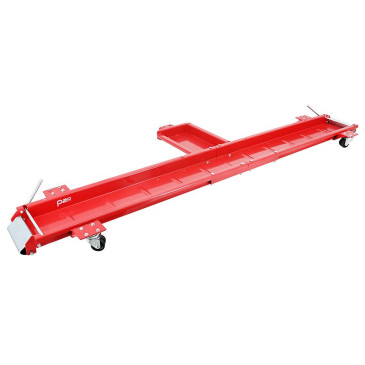 MOTORBIKE MOVER - UNIVERSAL P2R - STEEL MADE- Red - With wheels (MAX LOAD 565 kg) 8020775039281