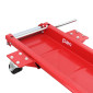 MOTORBIKE MOVER - UNIVERSAL P2R - STEEL MADE- Red - With wheels (MAX LOAD 565 kg) 8020775039281