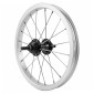 ROUE CITY 350A ALU ARRIERE MOY ACIER AXE PLEIN ROUE LIBRE 1V.